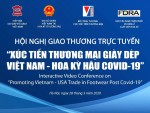 60 nhà nhập khẩu giày dép Hoa Kỳ giao thương trực tuyến với DN Việt Nam