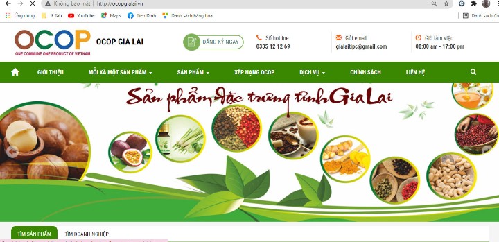 Mời chủ thể OCOP tỉnh Gia Lai đăng ký  hướng dẫn bán hàng trên sàn  thương mại điện tử ocopgialai.vn