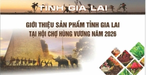 Kính mời các doanh nghiệp đăng ký tham gia Hội chợ Hùng Vương năm 2026 tại tỉnh Phú Thọ