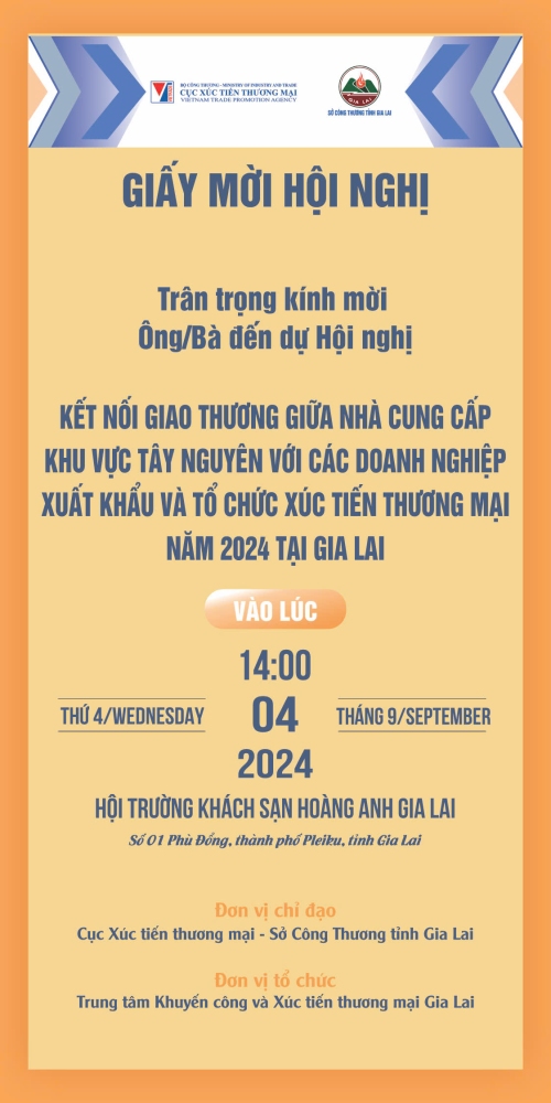 CHƯƠNG TRÌNH CẤP QUỐC GIA VỀ XÚC TIẾN THƯƠNG MẠI 2024